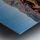 A Golden Spectacle: Zabriskie Point Sunrise Metal print