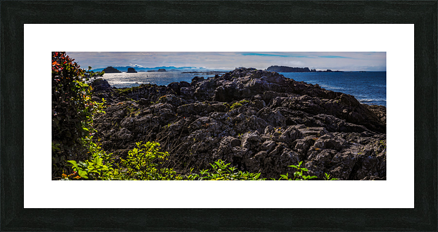 Rocks and Waves: Exploring the Ucluelet Lighthouse Loop Picture Frame print