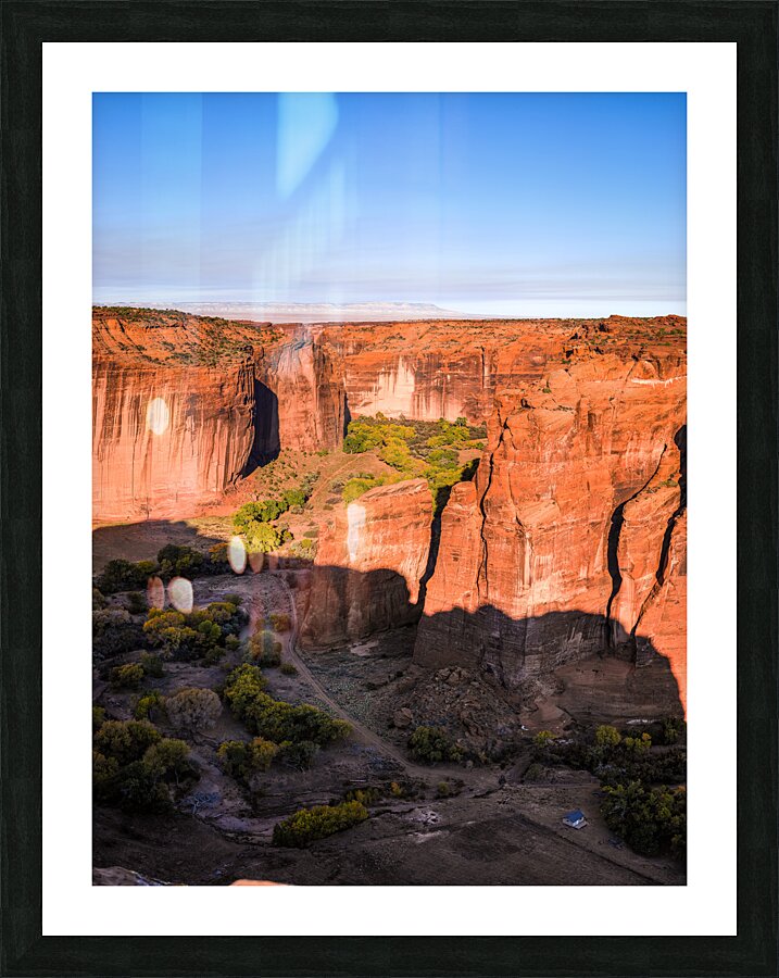 Autumns Embrace: A Morning Reverie at Canyon de Chelly Picture Frame print