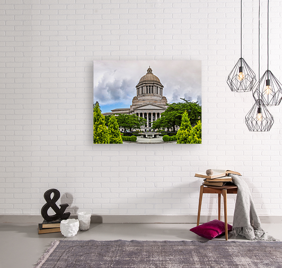 Capturing the Capitol: A High-Resolution View of Washington States Legislative Building Reproduction