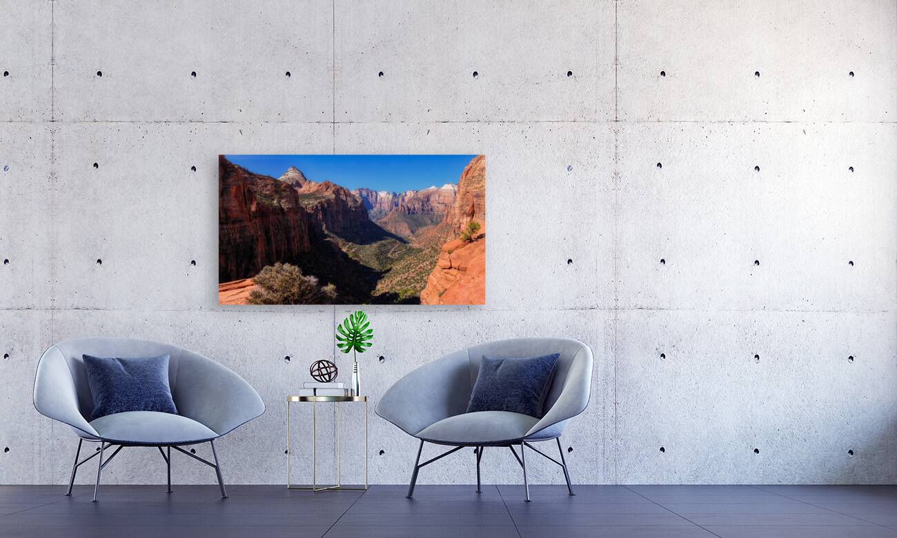 Zenith of Zion: Pine Creek Canyon Overlook Reproduction