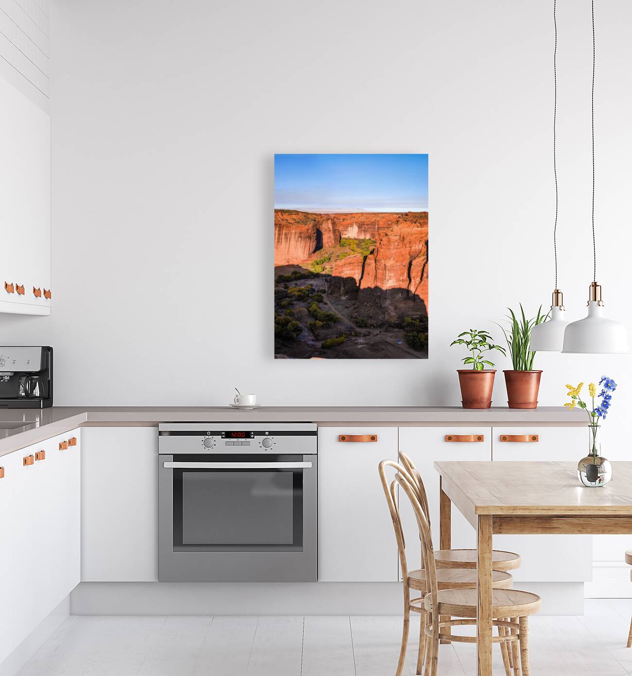 Autumns Embrace: A Morning Reverie at Canyon de Chelly Reproduction