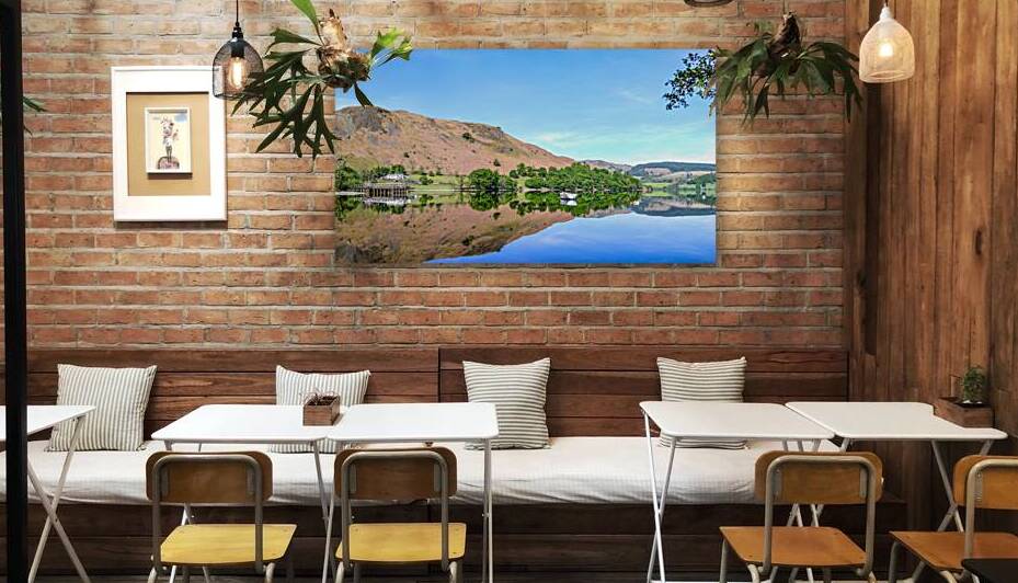 Reflections of Serenity: An Ultra High-Resolution Image of Howtown Ullswater Landing by Big Picture Diaries