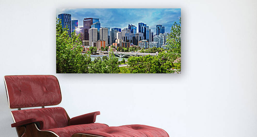 Reflections of a Changing City: Calgary Skyline in Ultra High Resolution by Big Picture Diaries