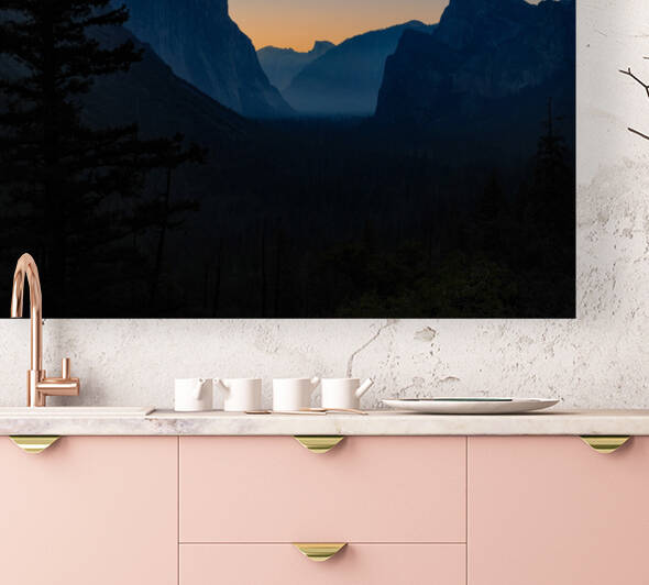 Morning Glow at Tunnel View: A Majestic Yosemite Panorama by Big Picture Diaries
