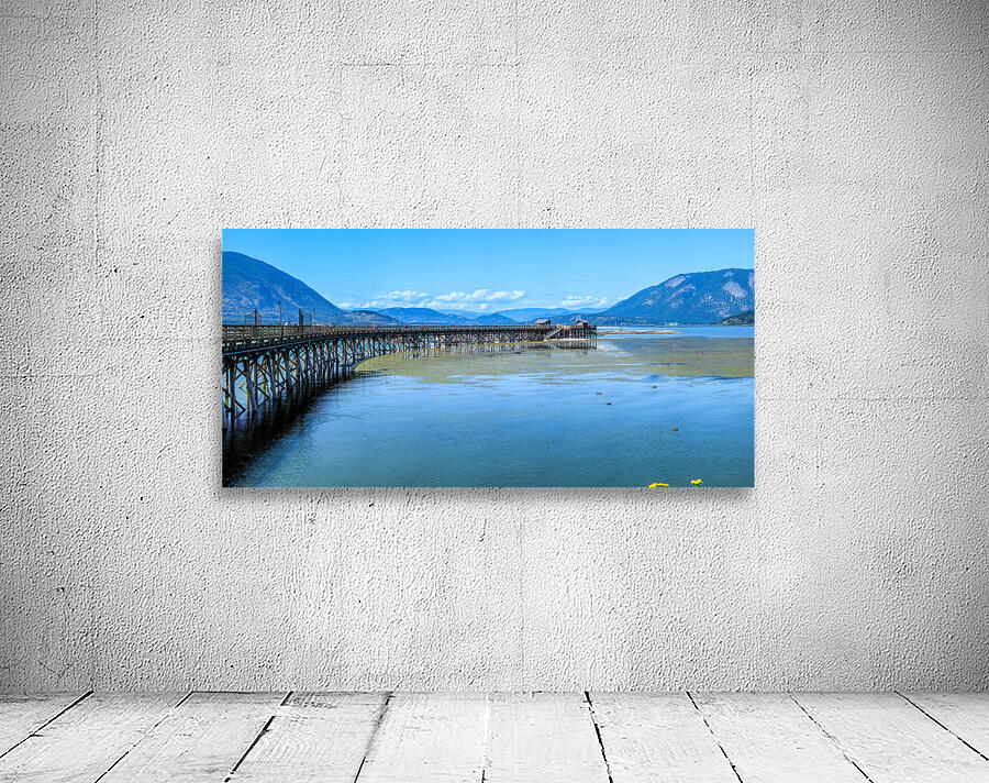 Tranquility at Salmon Arm Pier Wall Preview