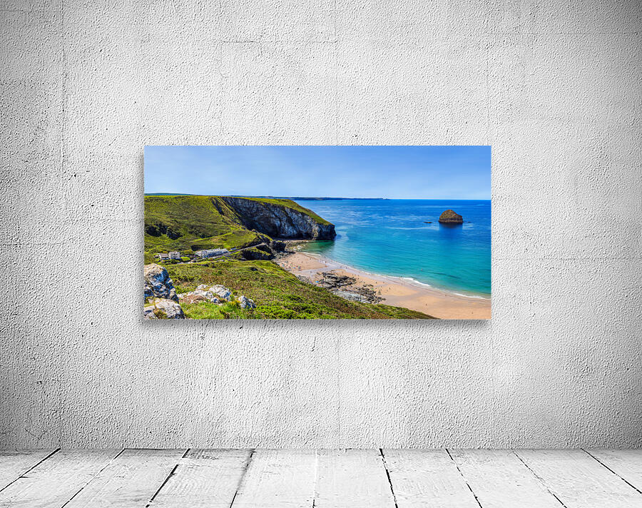 Tranquility Unleashed: The Magnificence of Trebarwith Beach and Gull Rock Wall Preview