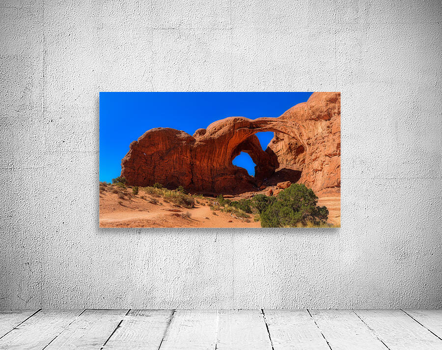 Sublime Marvel: Double Arch Majesty in Arches National Park Wall Preview