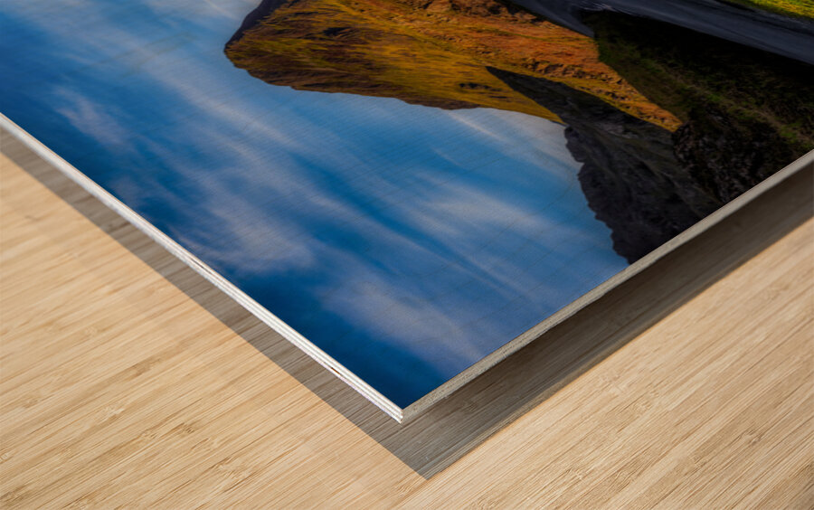 Conquer the Heights of Scafell Pike: A Breathtaking High-Resolution Image of Englands Highest Mountain Wood print
