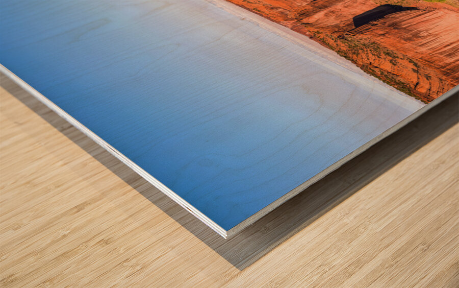 Autumns Embrace: A Morning Reverie at Canyon de Chelly Wood print