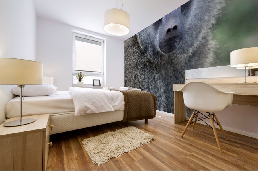 Staredown Mural print
