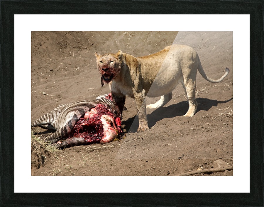 The Strong Survive Picture Frame print