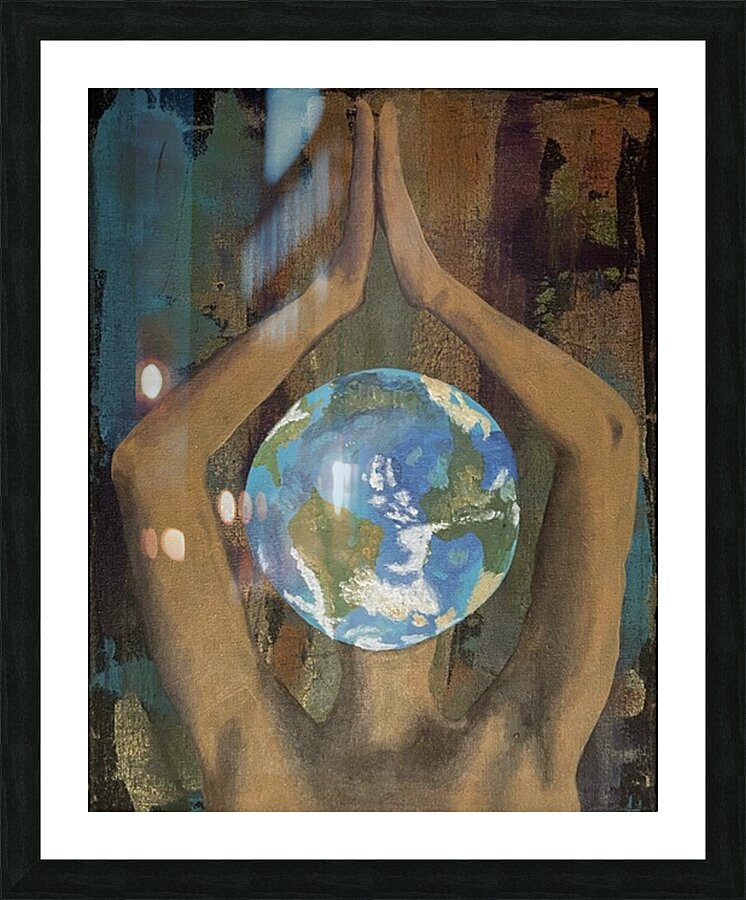 The Worlds Wisdom Picture Frame print