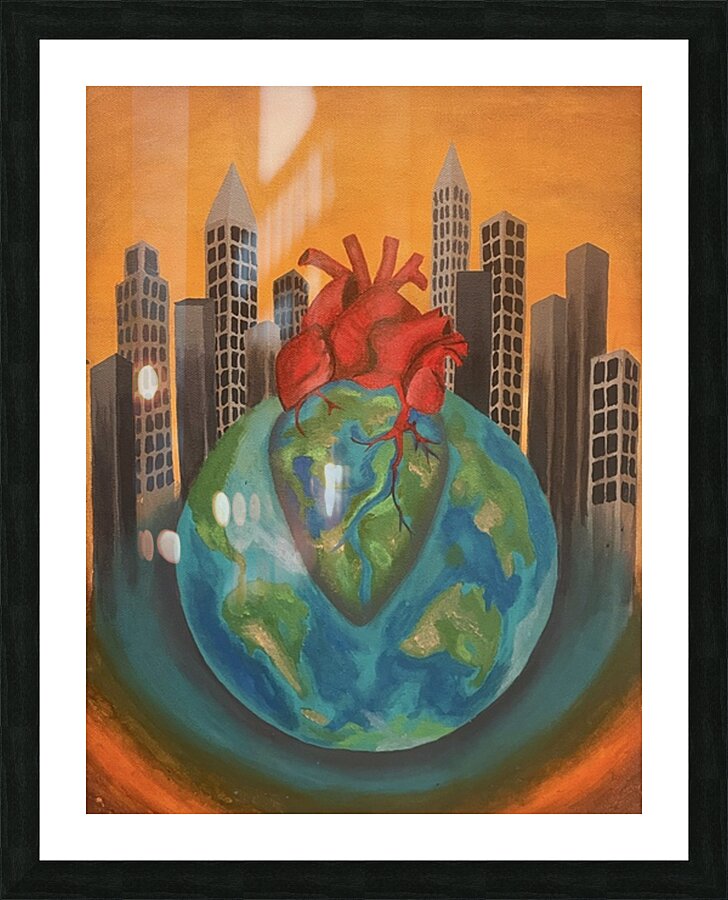 One Pulse Picture Frame print