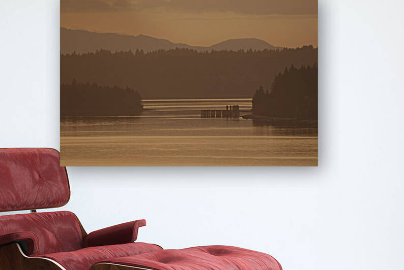 Chambers Bay Sunset Reproduction