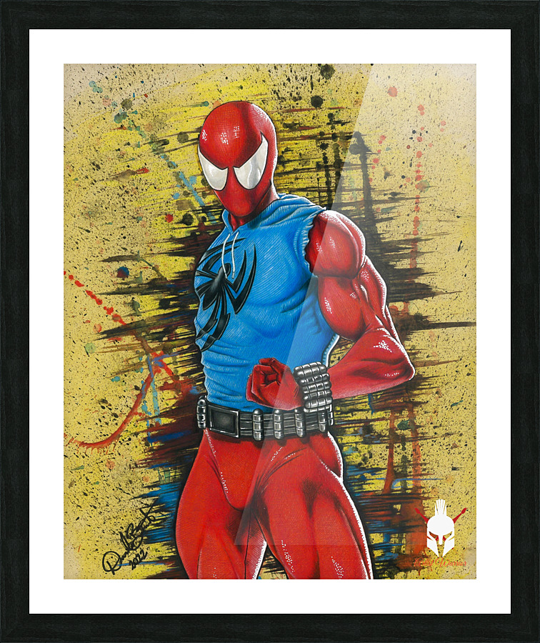 Scarlet Spider Picture Frame print