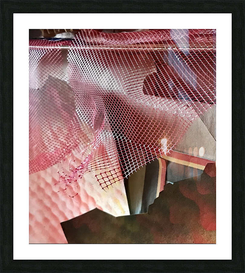 Belgian Moire Picture Frame Printing