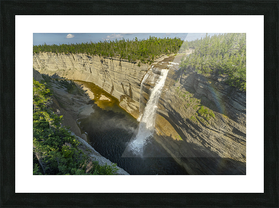 Chute Vauréal Picture Frame print