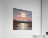  A figurative painting representing a moons Acrylic Print