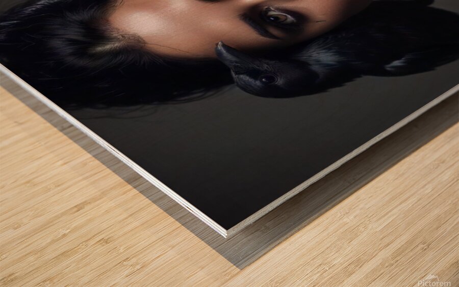 Malist   Hourglass Wood print