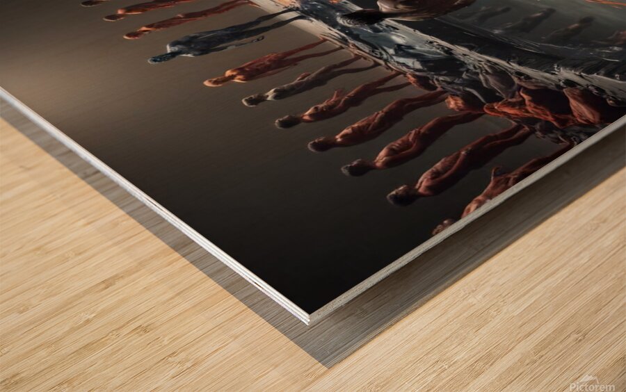 Identity 3 Wood print
