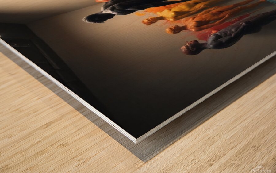 Identity 2 Wood print