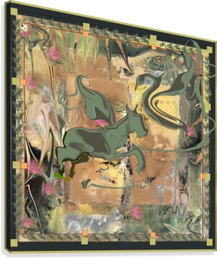 Silky self conquest Canvas Print