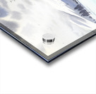 Turquoise mountain lake Acrylic print