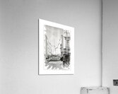 Monochrome Paris Acrylic Print