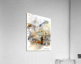 Parisian street Acrylic Print