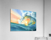 Swirling Wave Acrylic Print