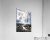 Clouds and river Acrylic Print