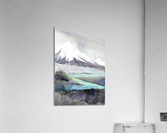 Turquoise mountain river Acrylic Print