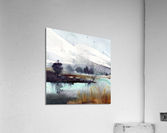  Fall mountain lake 1 Acrylic Print