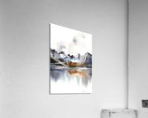 Mountain Lake 2 Impression acrylique