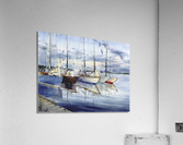 Moored yachts 3 Acrylic Print