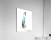 Owl feather  2 Acrylic Print