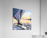 To meet the sunset Acrylic Print