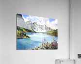 Turquoise lake 1 Acrylic Print