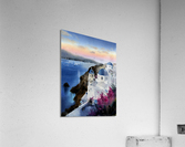 Santorini Sunset Greece Acrylic Print