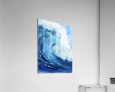 Watercolor wave Acrylic Print