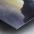 Sunset in the mountains Metal print