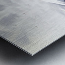 Turquoise mountain lake Metal print