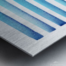 Ocean abstraction 1 Metal print