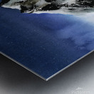 Watercolor mountains 2 Metal print