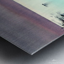 Evening turquoise 3 Metal print