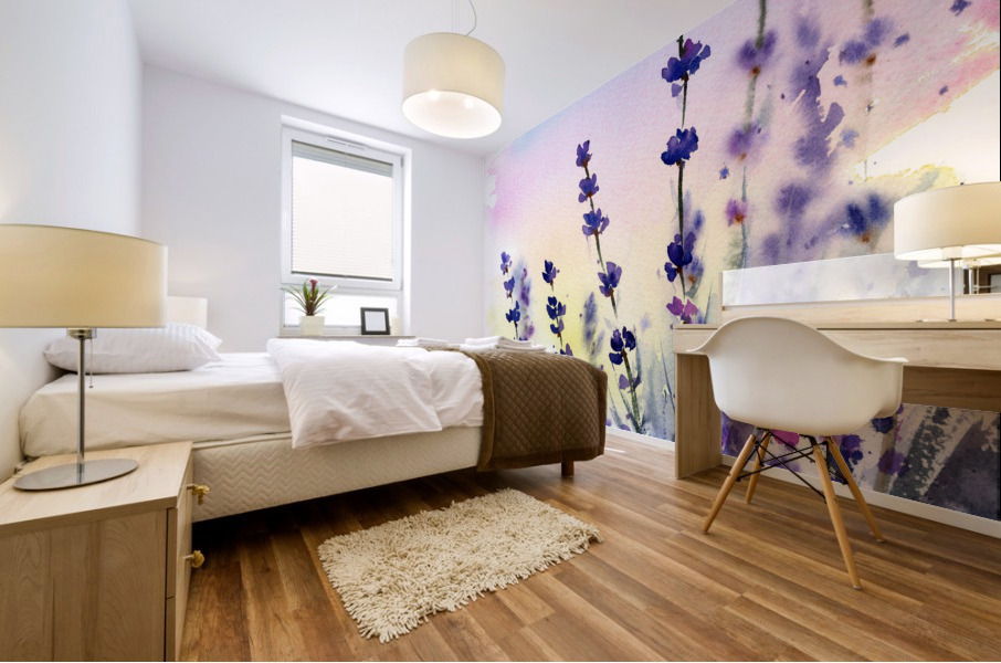 lavender Impression murale