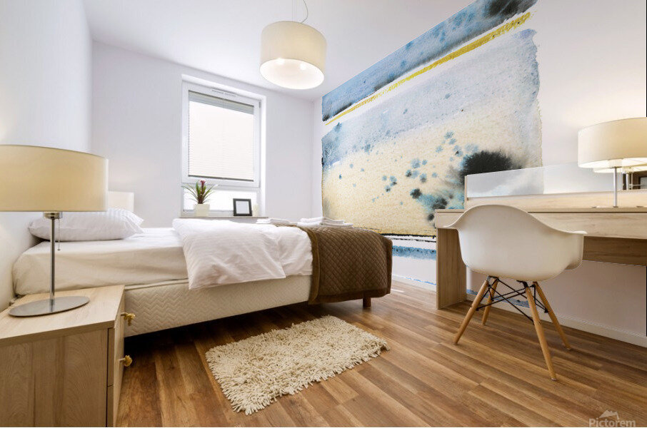 Abstract sea beach 3 Mural print