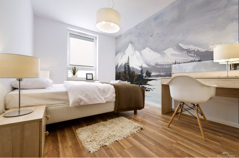 Mountain 1 Mural print