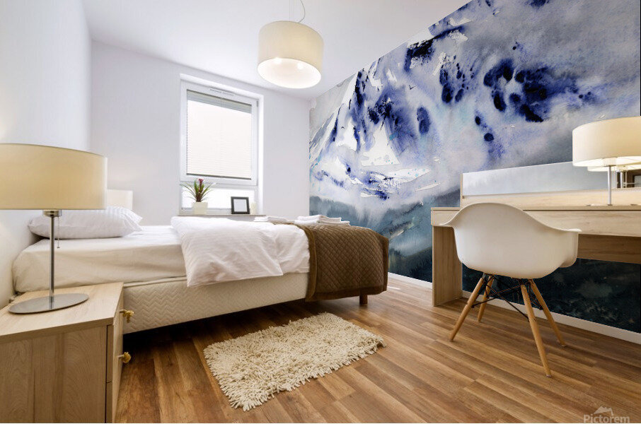Blue mountains 2 Mural print